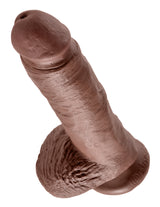 Dildo - Realistic, With Suction Cup - 8 Inch